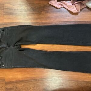 White House Black Market Black Boot Cut Jeans